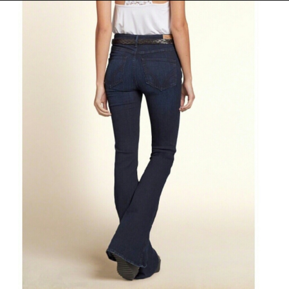 Hollister High Rise Flare Jeans